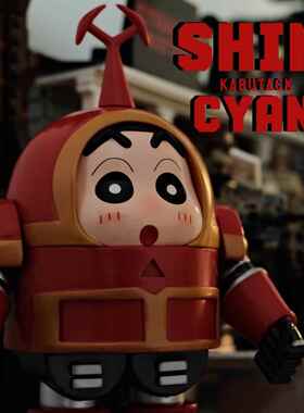 怀旧经典卡通铁甲小宝卡布达新酱公仔模型模型可爱玩具装饰摆饰AI