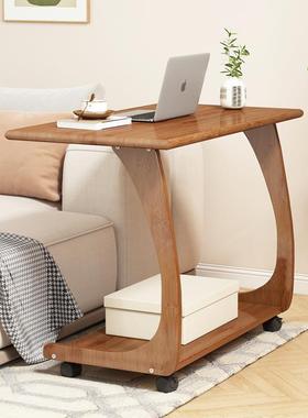 实木边几小几床头子沙发39116边桌小户茶型角茶桌日式几带桌轮移