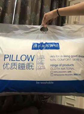 Five star hotel bed soft sleep pillow Pillowcase五星枕芯枕套