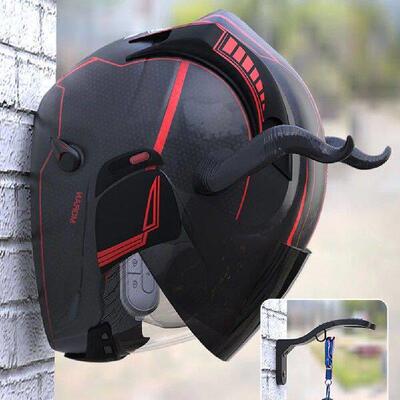 5-1PCS Motorcycle Helmet Hook Racks Multipurpose Hook