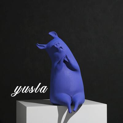 简约卡通可爱动物样板间摆件客厅家居儿童房电视柜玄关柜软装饰品