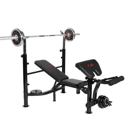 WeightBench健身杠铃卧推架室内多功能家用举重床跨境外贸出口