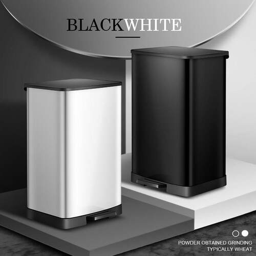 厨房脚踏垃圾桶家用带盖子客厅大号有盖商用大容量卧室轻奢