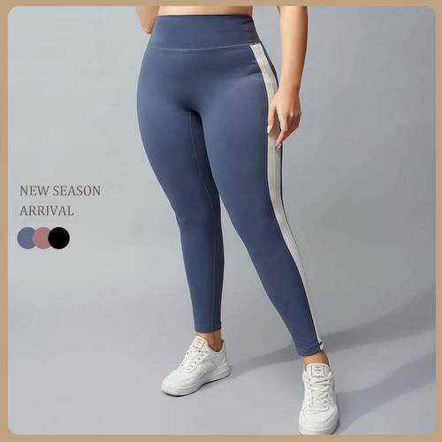 特大码健身裤女高腰 Plus Size Gym Leggings women Sports Pants