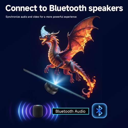 3d hologram fan projector equipment holographic fan全息风扇
