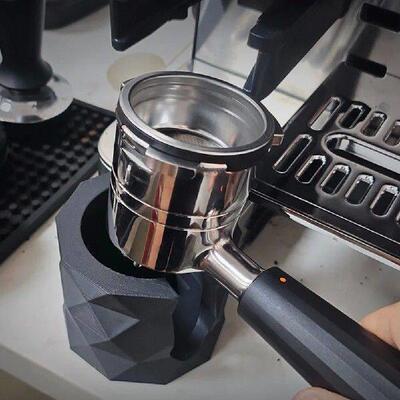 Espresso Portafilter Holder with Customizable Height