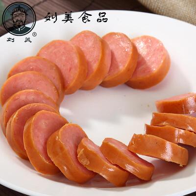 唐山乐亭特产刘美烤肠230g*5个鸡肉熟食香肠火腿肠休闲零食即食肠