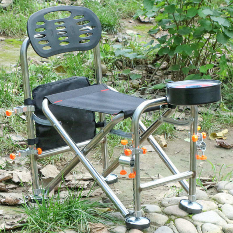13档骑士钓鱼椅360°折叠钓椅钓凳可收纳垂钓椅可调节升降椅批发