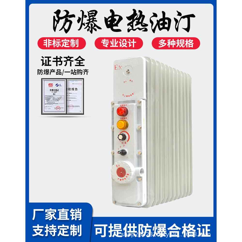 防爆电油汀电暖加热器9片11片大功率加热器取暖3KW移动2千瓦220V