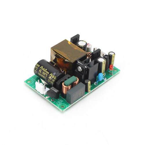 双路输出电器电源24V/12V--1A/0.84A 35W电气设备内置裸板电源