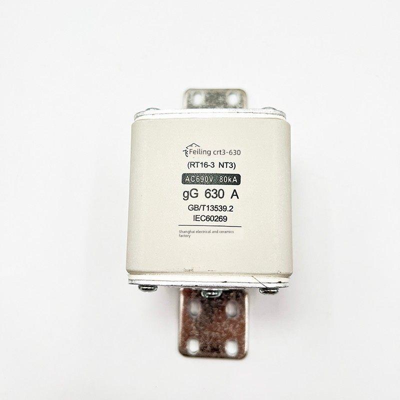 陶瓷保险丝Crt3-630A Rt16-3 Nt3 690V 80Ka 500A 800A Qsa保险丝