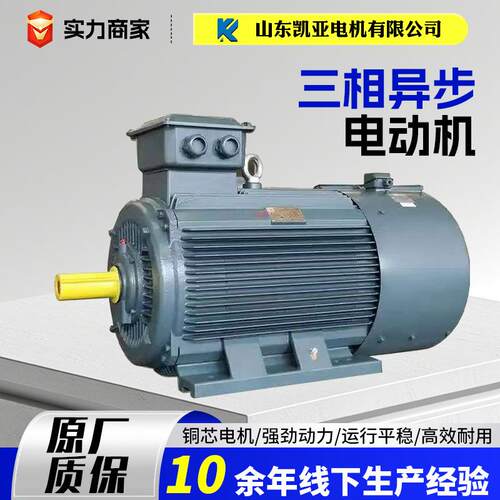 YE3系列超高效率三相异步电动机YE3-132S1-2全铜5.5KW千瓦电机
