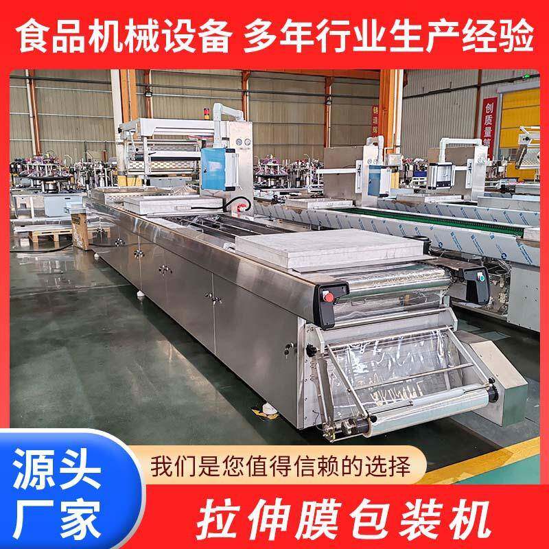 麻辣鸭舌拉伸膜真空包装机湘味食品全自动真空封口机包装机械