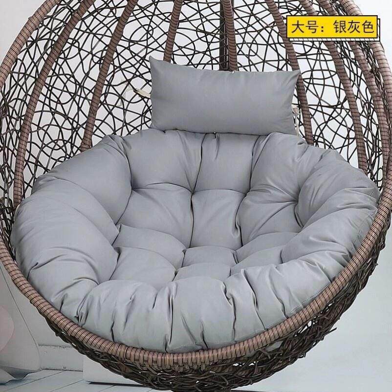 防水吊篮坐垫单人吊兰可拆洗鸟巢秋千垫子吊椅靠垫藤摇篮一体椅垫