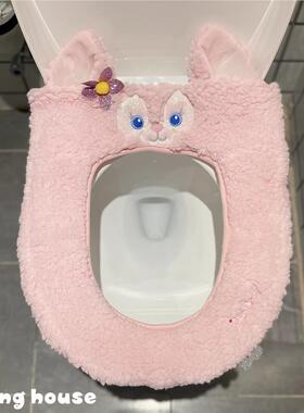 马桶垫家用FZP加绒保暖冬季加坐厚器可马桶爱坐垫便套通用马桶垫
