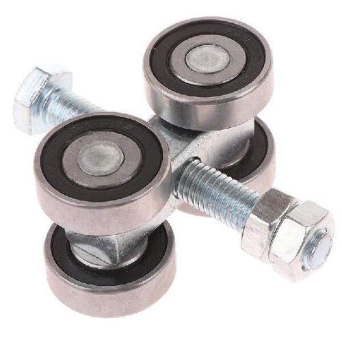 Steel Bearing Pulley Hanging Wheel Parts Door Rollers 4