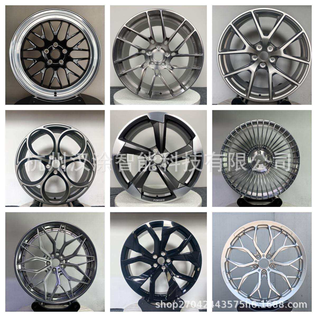 DOT认证工厂锻造22寸轮毂适用路虎卫士轮辋揽胜极光星脉跨境出口