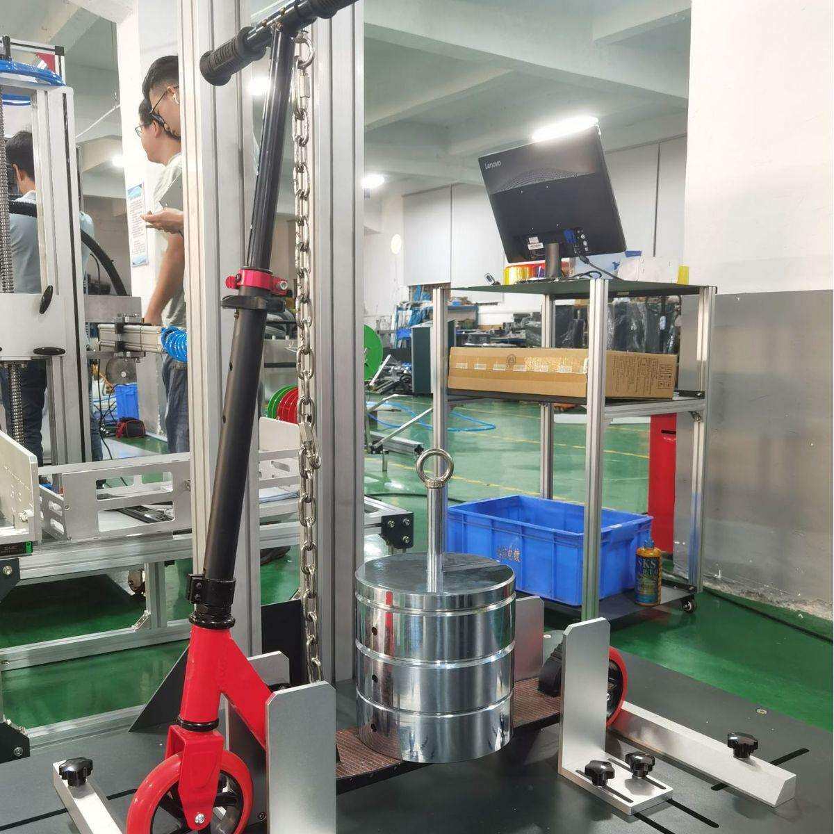 滑板车静态强度试验机 儿童滑板车疲劳试验机 运动器材试验机