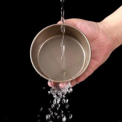 4X7A 2 Pieces Convenient Air Fryer Mini Cake Pans Carbon