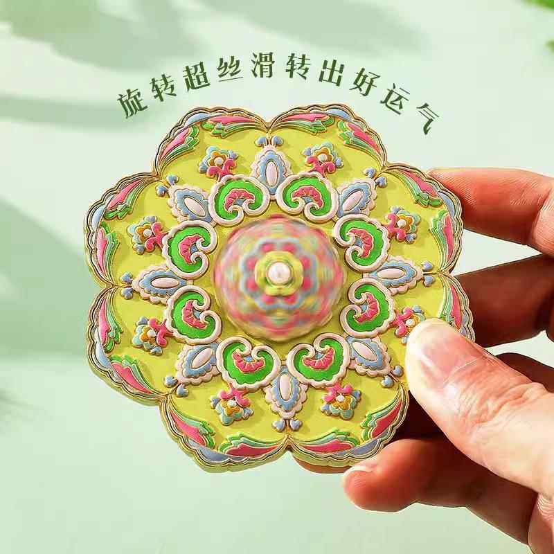 莫高窟院藻井故博宫文小镜创子洛阳物馆西安古606风国风随身镜手