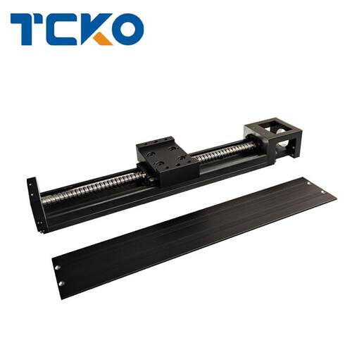 TCKO直销XYZ三轴十字线性直线模组半封闭滚珠丝杆国产KK模组滑台