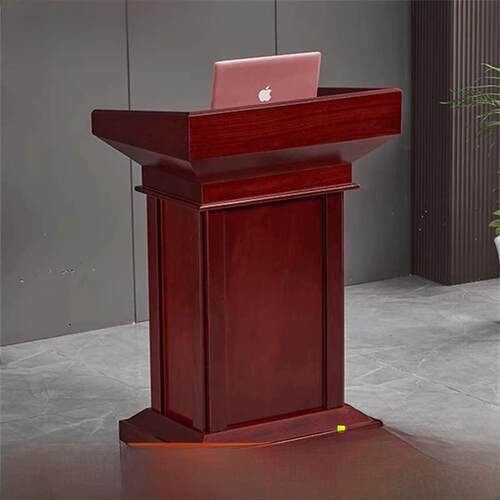 演讲台发言台实木主席台教室讲桌领导会议讲话桌咨客接待台迎宾台