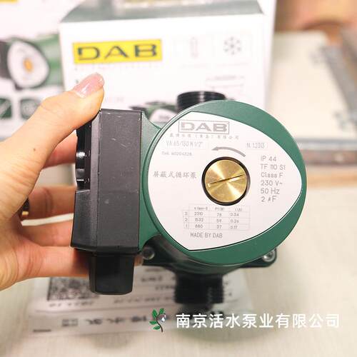 戴博水泵VA65/130热水循环屏蔽泵地暖泵。非自动220V