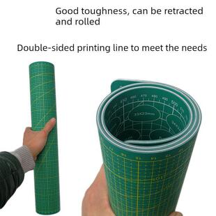 A2切割垫白色核心耐用艺术刀垫60X45Cm工作台垫双面自修覆垫