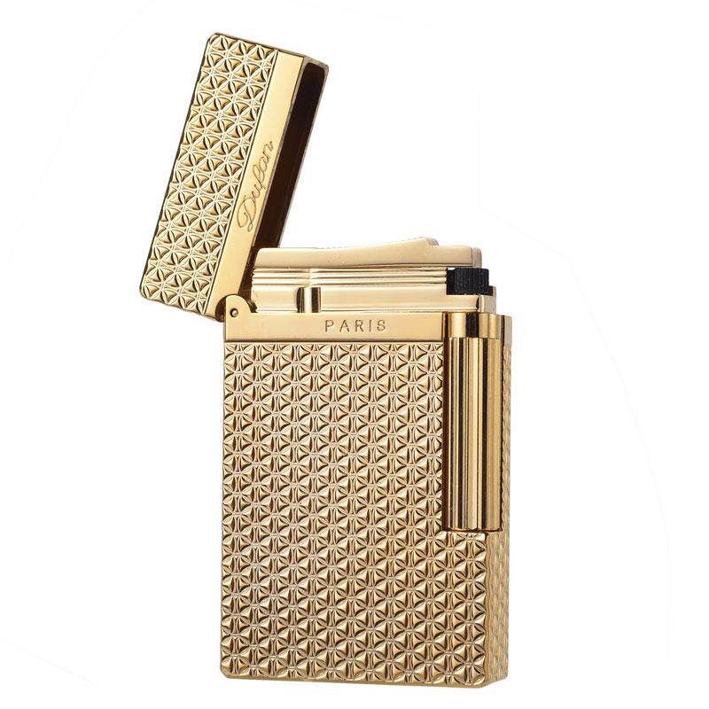 高档法国名牌都梵朗声打火机正品纯充气铜清郎声脆高档潮个性流专