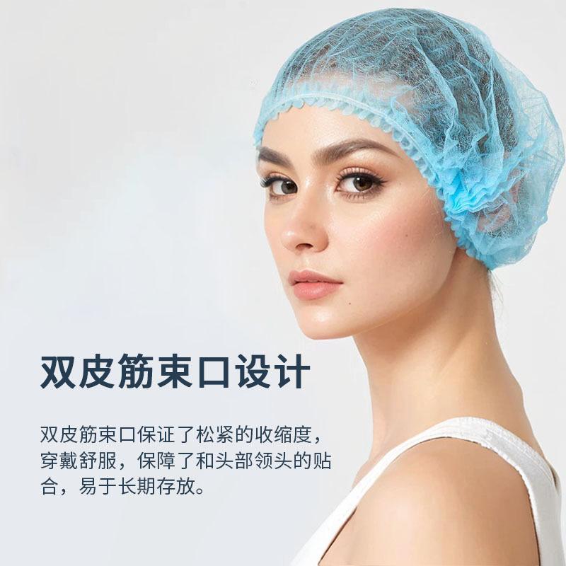 帽子餐饮厨房食品一次性口罩垫