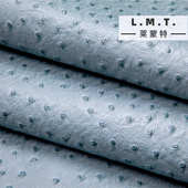 莱蒙特PU人造革鸵鸟纹喷涂效果逼真手感柔软箱包手袋鞋 潢材料 面装