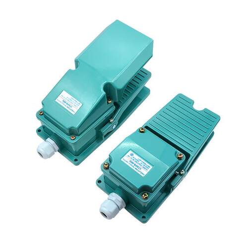 TFS-302脚踏开关TFS-402脚踩式开关220/380V机床冲床脚踏板开关