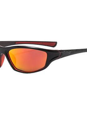 男士高端太阳镜男款新款偏光夜视运动款户外骑行眼镜防护动感跑步