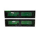 板 单元 深圳f3 75半板双色1行4字屏P4.75表贴点阵屏led屏双色表贴