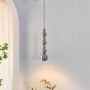 包豪球斯中约山古镇吊268葫灯现代简创意个性 卧室床头吧台圆升降