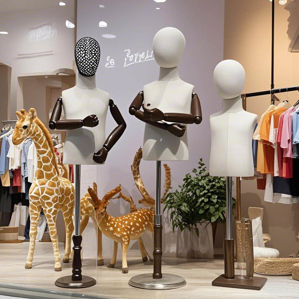 童装店儿童模特道具 童装展示架全身模特架 服装店小孩拍摄