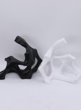 意式极简家居抽象造型人物小摆件样板间办公室书柜桌面装饰工艺品