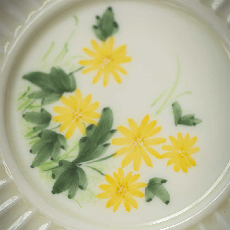 墨己 渐变色花瓣壶承 手绘菊花盖碗茶壶底托 茶道配件多用陶瓷盘,餐饮具,茶具礼盒,淘宝优惠券,粉丝福利购,淘宝优惠卷