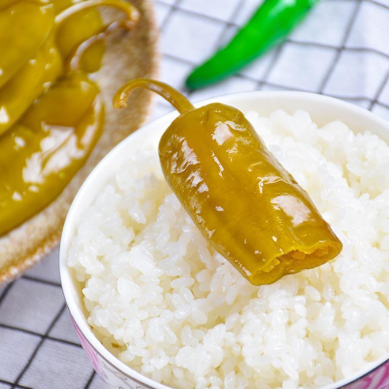 韩国泡菜腌辣椒特辣东北酸泡腌制辣椒咸菜整条农家自制下饭菜延边