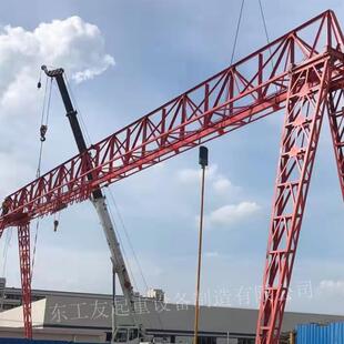 龙门吊行吨车移上KOL安门装 电动单梁15吨行车 动式固定式门式起