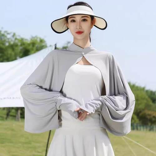 BIGWIG Women's UPF 50+ Sun Protection Shawl — Stylish Summe