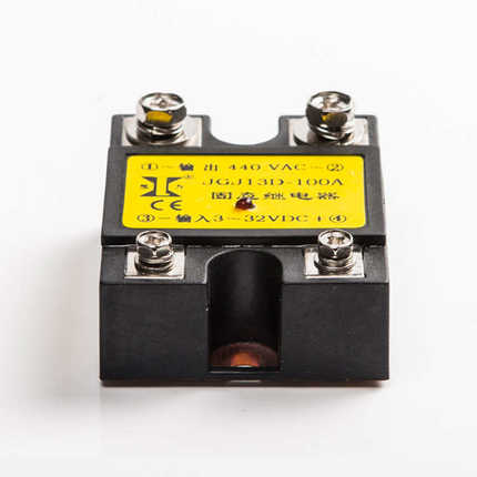 兴jgj13d 继电器 固态直流 /交直流控力 60a显440v电子单相菱