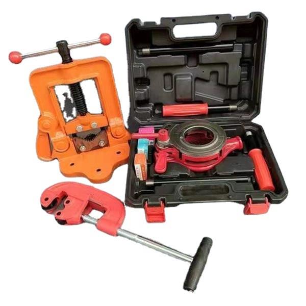 暖管件工具水变量子114重型4分-2寸1172.HFS5-型4寸管绞扳套丝机