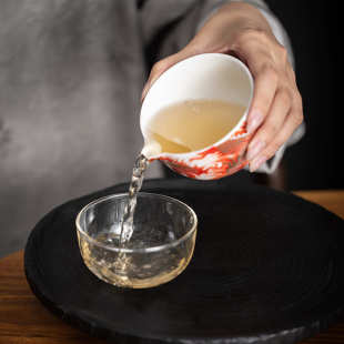 高端便携式旅行茶具套装茶壶矾珐琅彩龙纹功夫茶杯户外随身快客杯