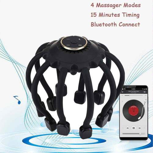 Head Scalp Massager Anti Stress Octopus Claw Electric Massag