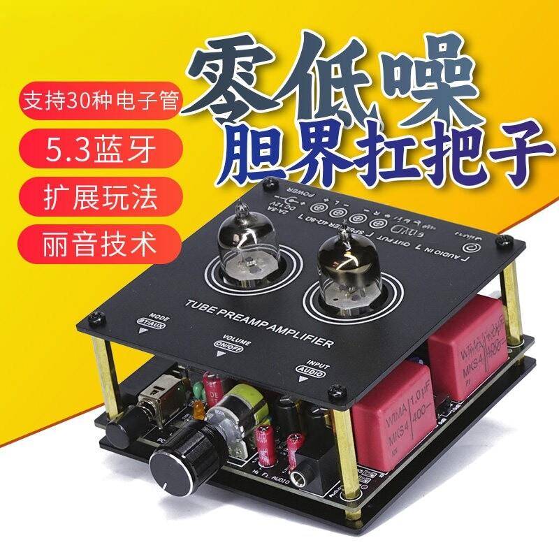 胆机特价出口丹麦5.3蓝牙小功放发烧hifi桌面房间真空管前级