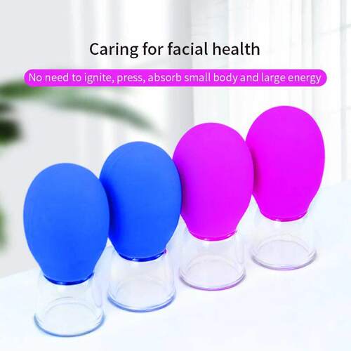 1/5/10pcs Silicone Massage Cupping For Body Face Neck Eye Ce