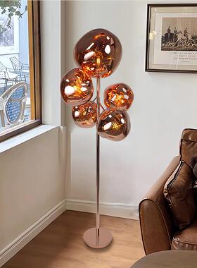 设计熔落地灯95613意式客厅沙感发边师卧室现代高级氛围装饰岩立