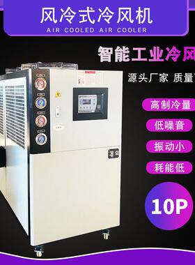 厂家现货10P风冷式小型移动智能冷水机低噪音振动小冷水机