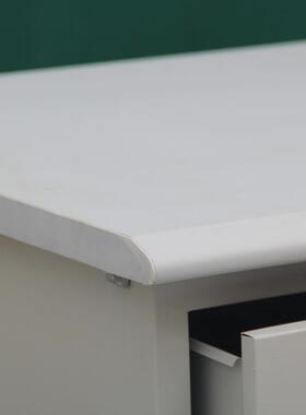 1米1.2米铁皮电.脑桌财务钢制办公桌子4抽屉带锁简带约单379人写